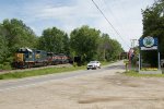 CSXT 2548 Leads L054-27 by Riverbend Campground